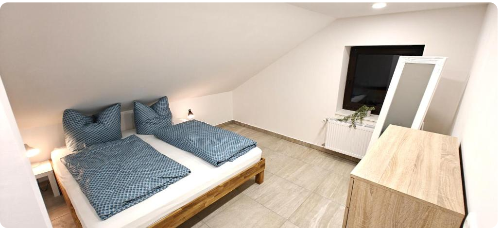 Panoramablick – Schlafzimmer